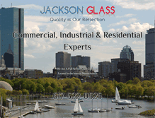 Tablet Screenshot of jacksonglassinc.net